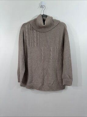 Chicos Cowl Neck Sweater